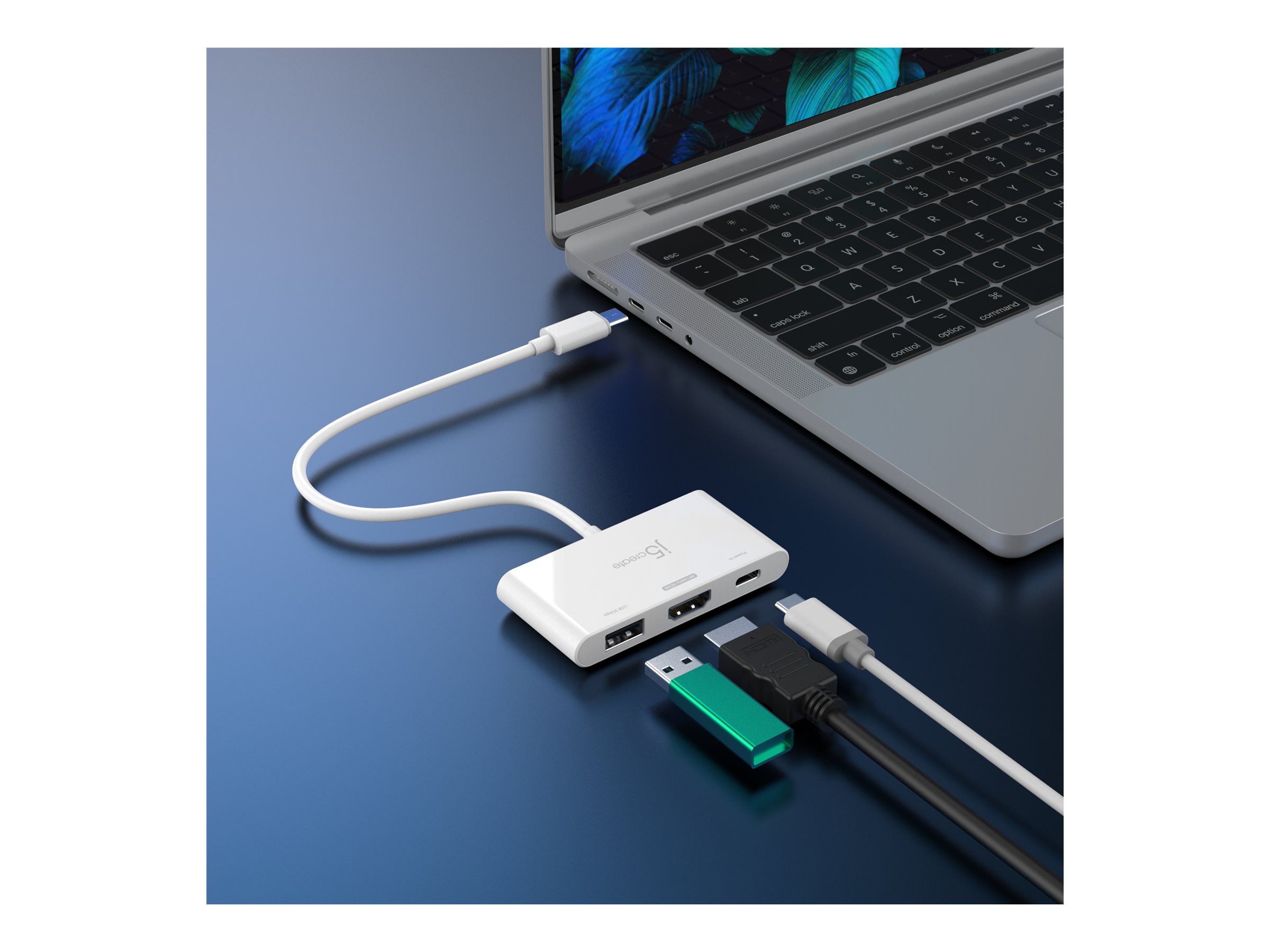 J5 Usb-C To Hdmi 4K144Hz & Usb 3.2 W. Power Delivery 100W