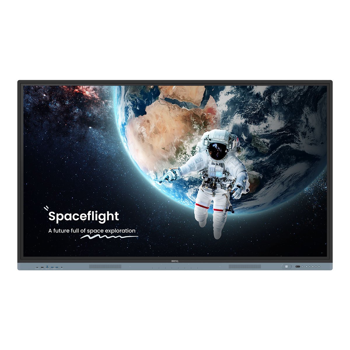 BenQ RM7504 Interaktivt whiteboard 190,5 cm (75) 3840 x 2160 pixel Berøringsskærm Sort