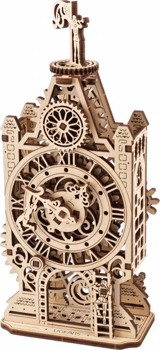 [AI generated title] Ugears 3D Puslespil Old Clock Tower