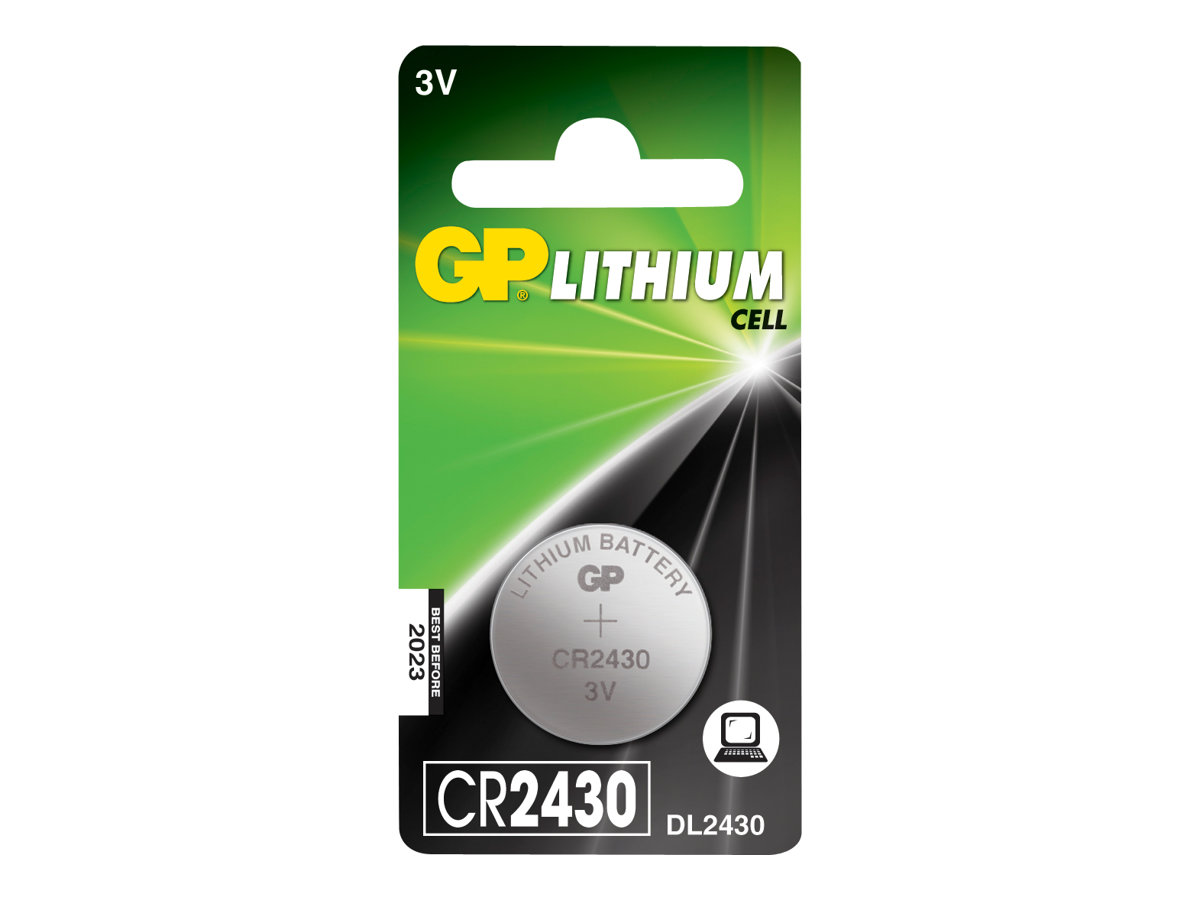 GP Batteries Lithium Cell Lithium CR2430 - 1 1 stk