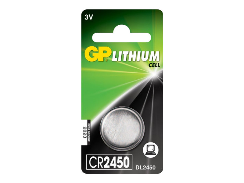 GP Batteries Lithium Cell CR2450 Engangsbatteri