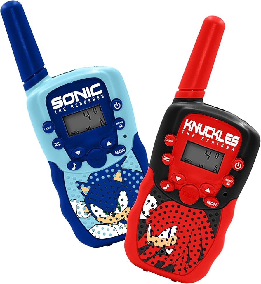 [AI generated title] Otl Sonic The Hedgehog Walkie Talkie Sæt