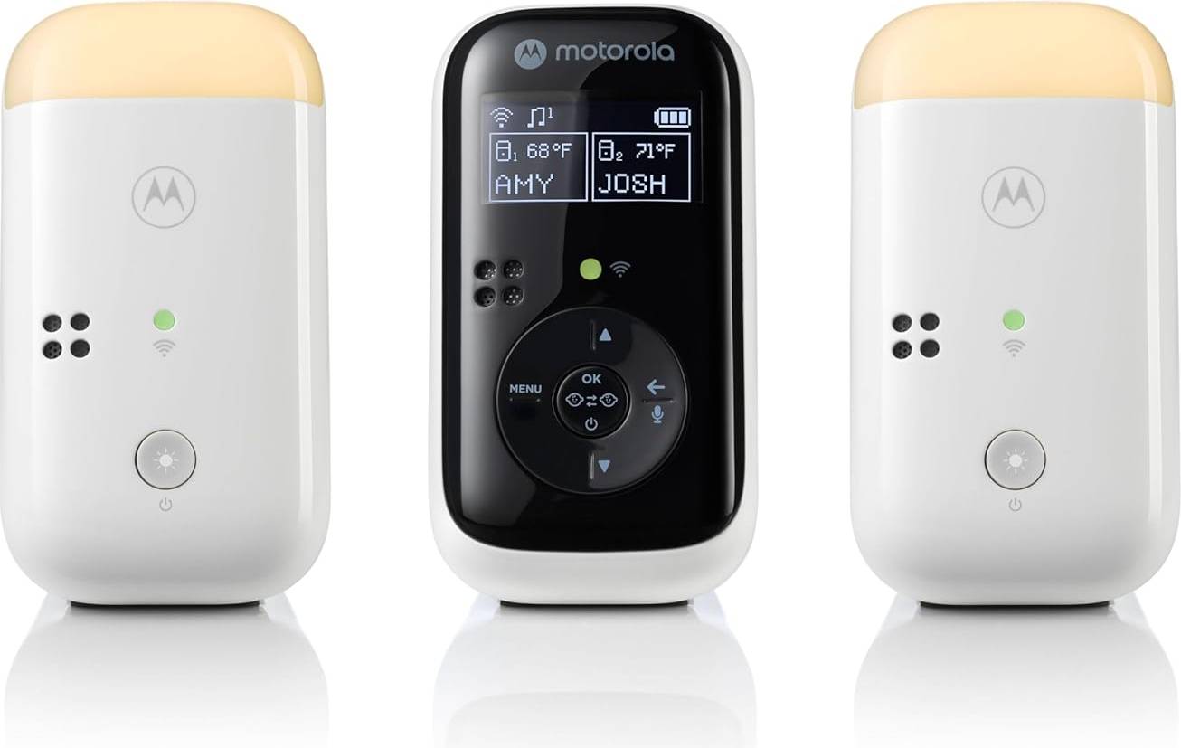 [AI generated title] Motorola Pip15-Twin Audio Baby Monitor
