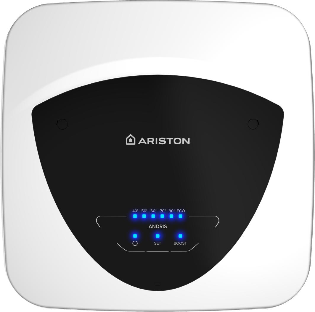 Ariston Andris Elite 30/5 EU Lodret Tank (vandbeholder) Solo-kedelsystem Sort, Hvid