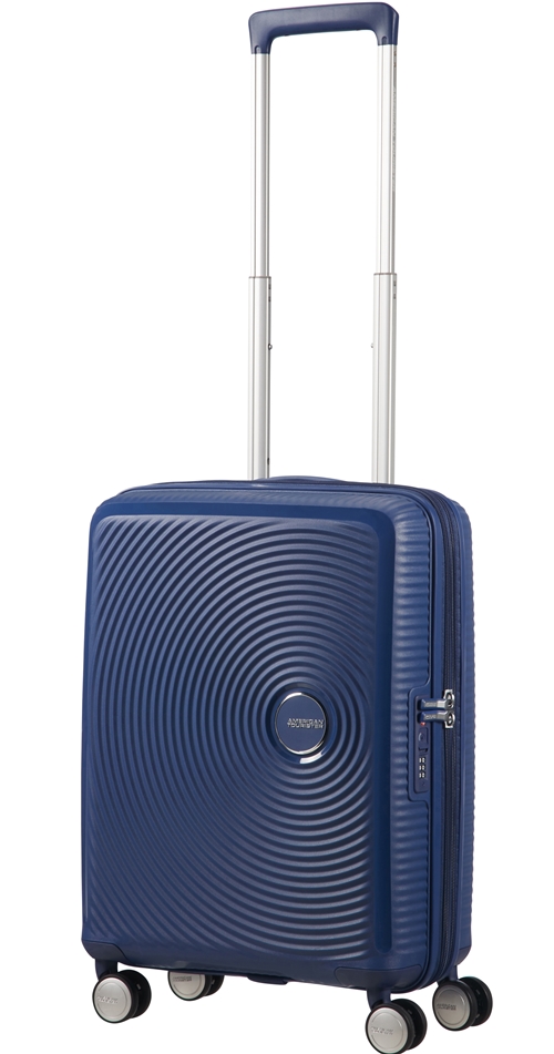 American Tourister Spinner Expandable Kuffert Hård skal Marineblå 35,5 L Polypropylen (PP)