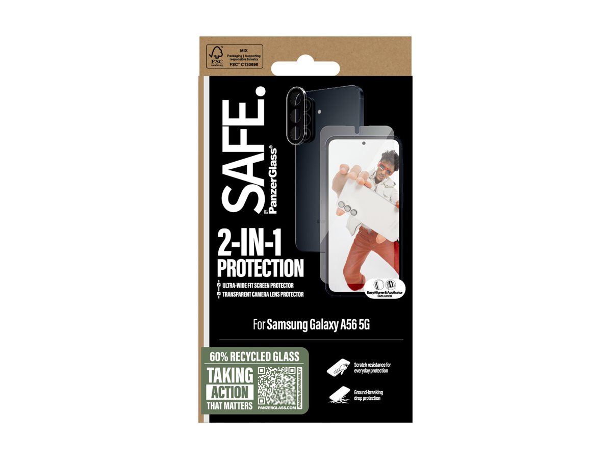 SAFE. by PanzerGlass Skærm / linse beskyttelsessæt