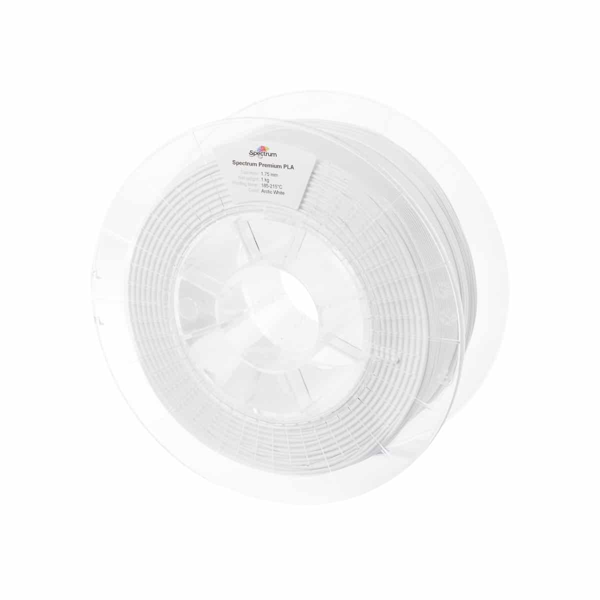 Spectrum 5903175657954 3D print materiale Polymælkesyre (PLA) Hvid 1,4 kg