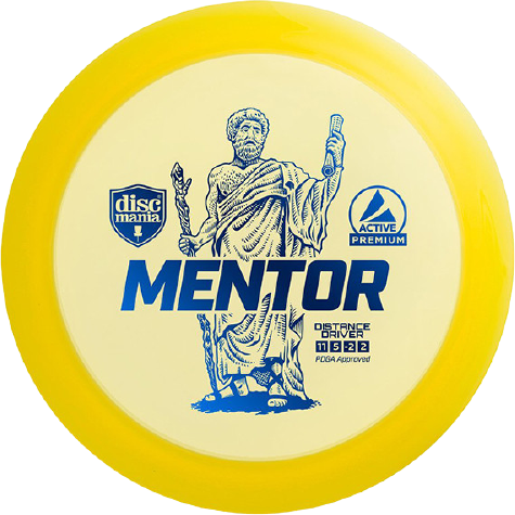 [AI generated title] Discmania Mentor Disc Golf Disc