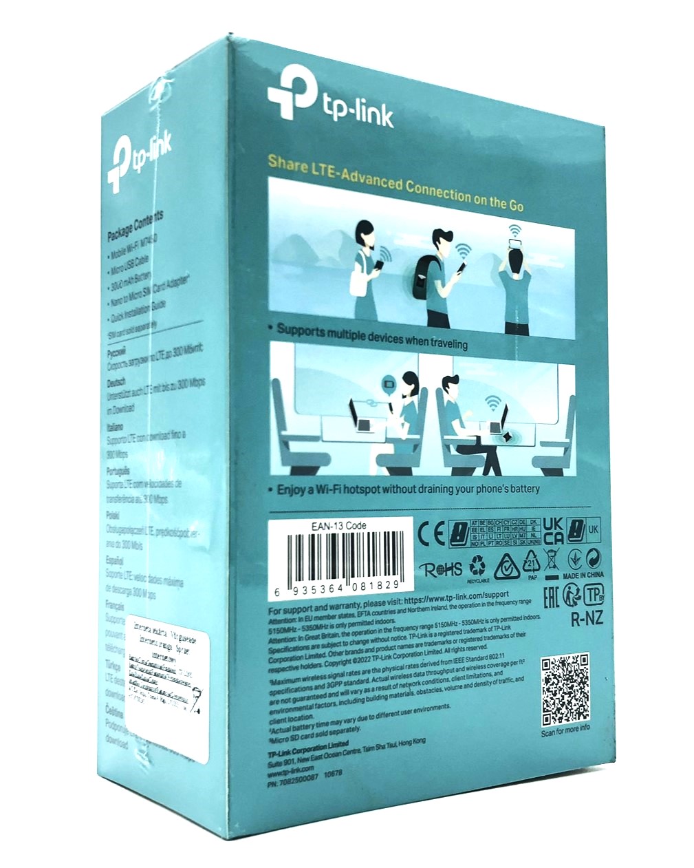 TP-Link M7450 Mobilt hotspot 300Mbps Ekstern