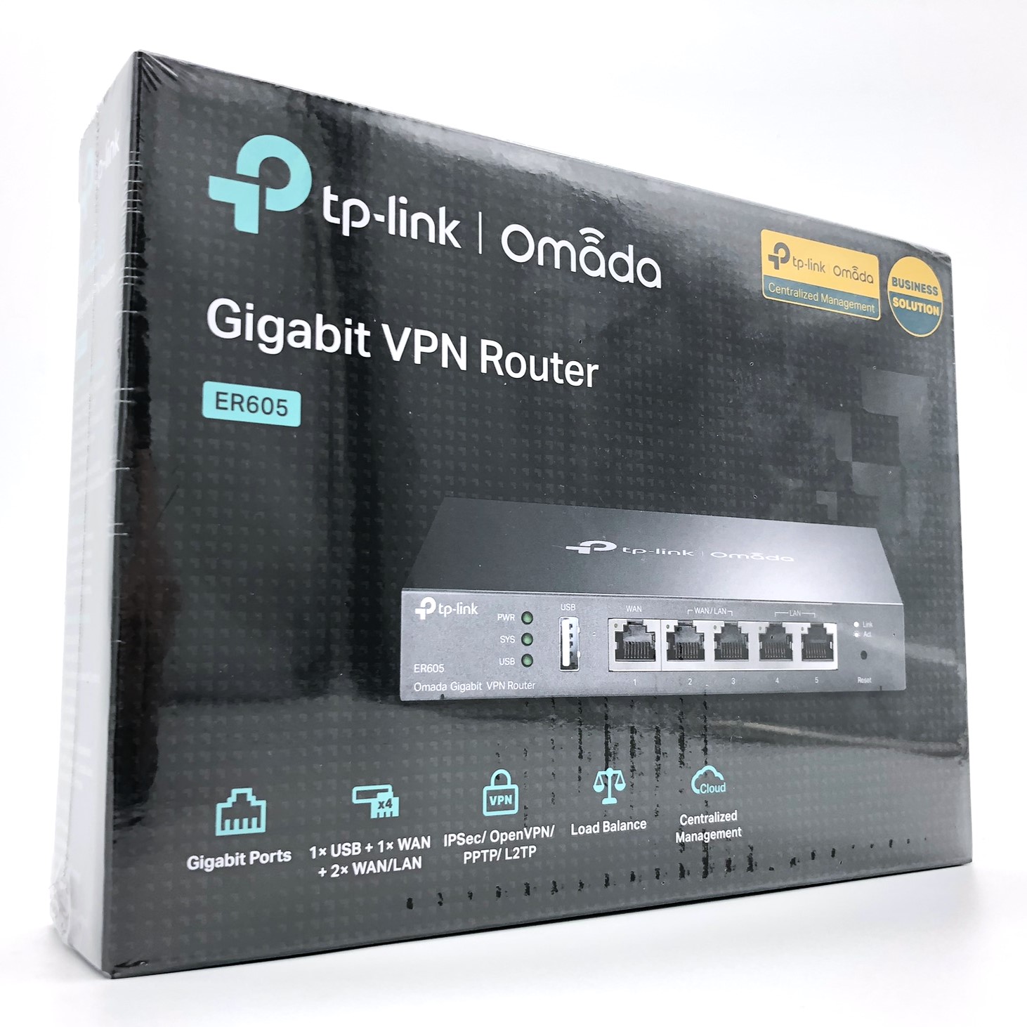 TP-Link Omada ER605 V2 Router 4-port switch Kablet