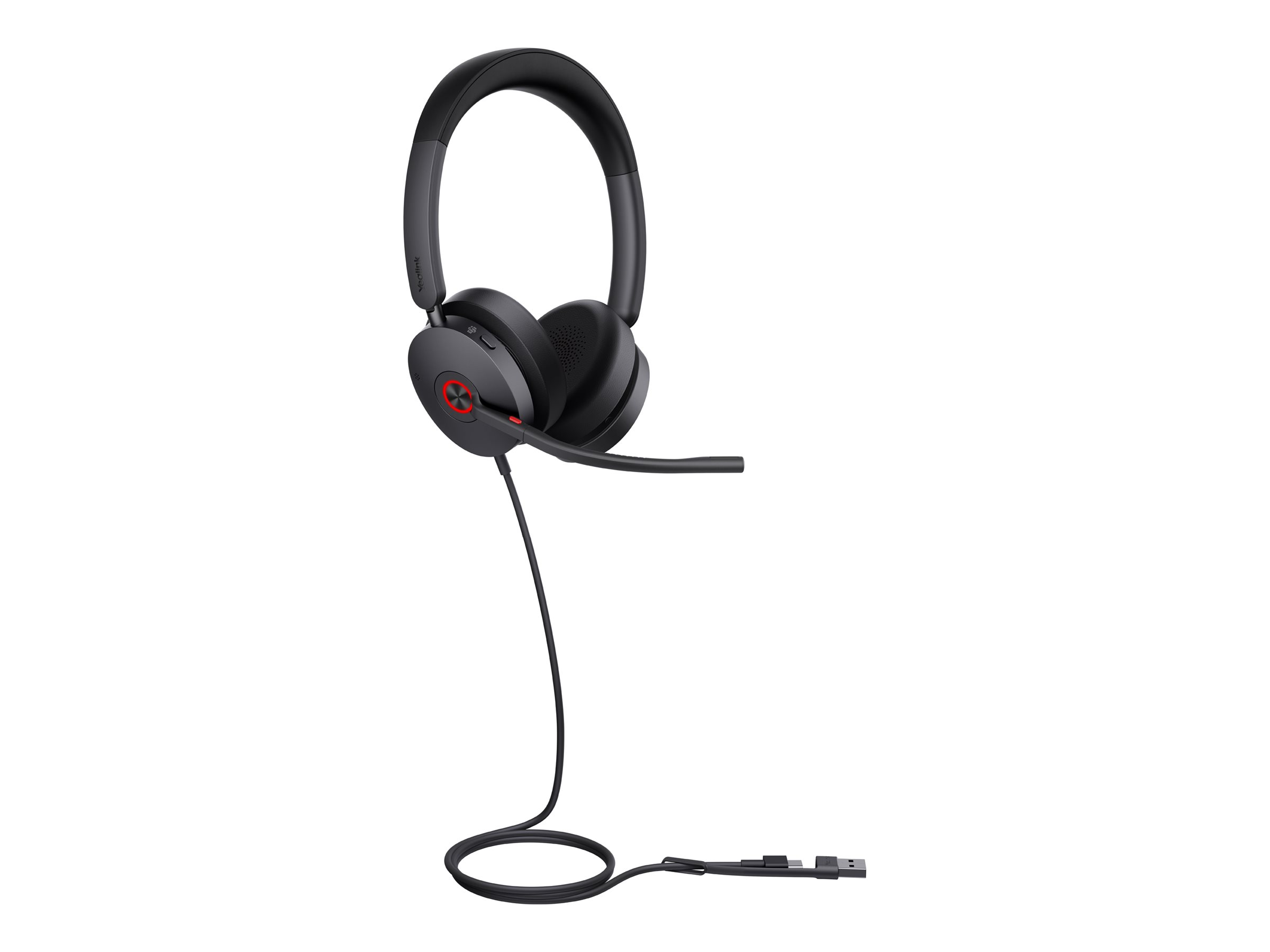 Yealink UH48 Dual Kablet Høretelefoner Sort