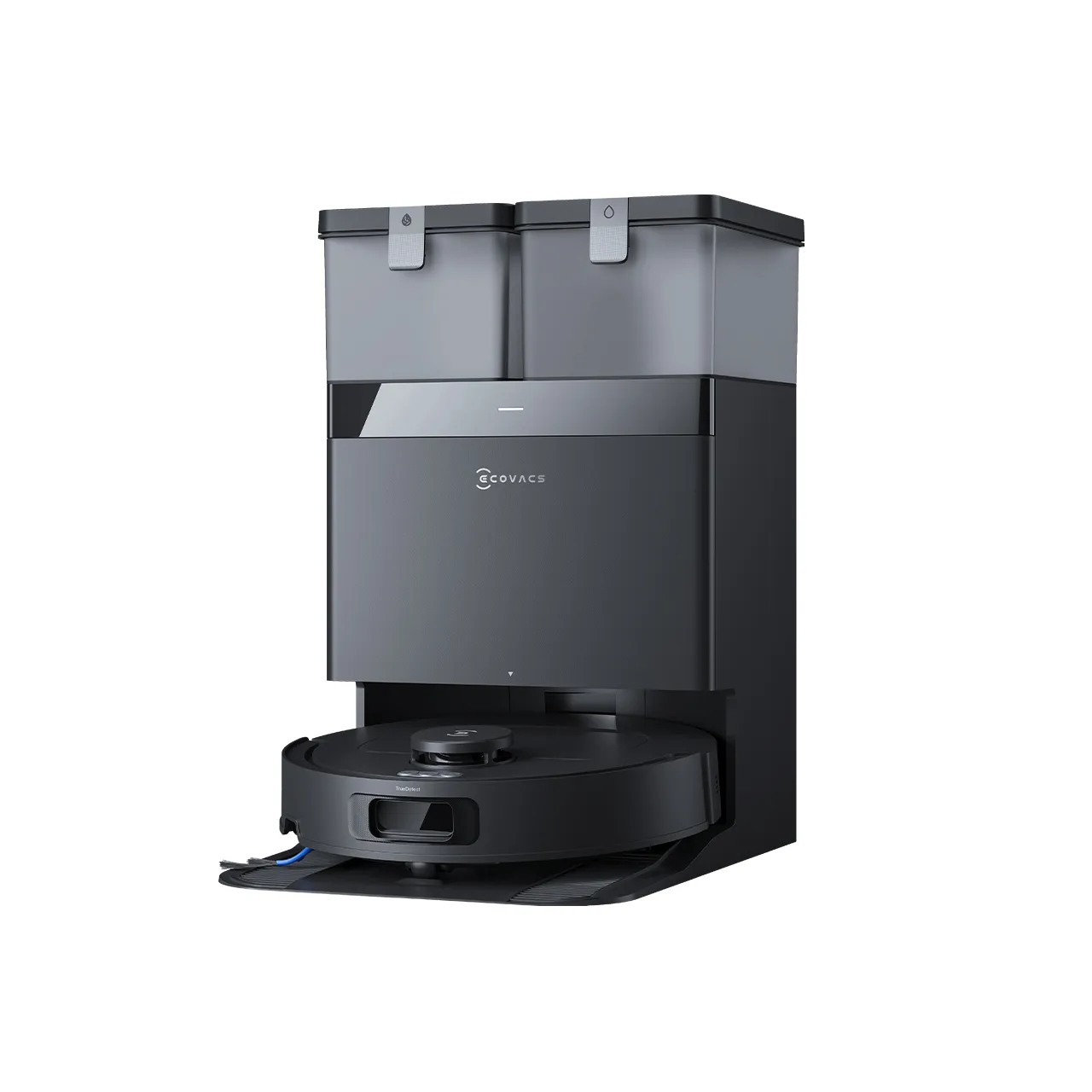 ECOVACS DEEBOT T30C Gen2 Schwarz Saug-Wisch-Roboter mit Reinigungsstation