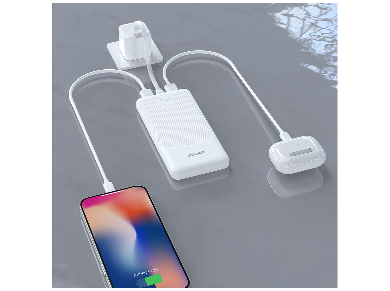 Powerbank Dudao K10Pro 2.4A 20000mAh 2 x USB-A