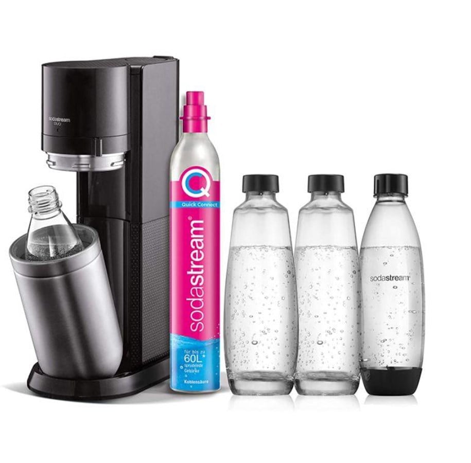 Sodastream DUO Promopack Titan med 3 Flasker og en CO2 Flaske