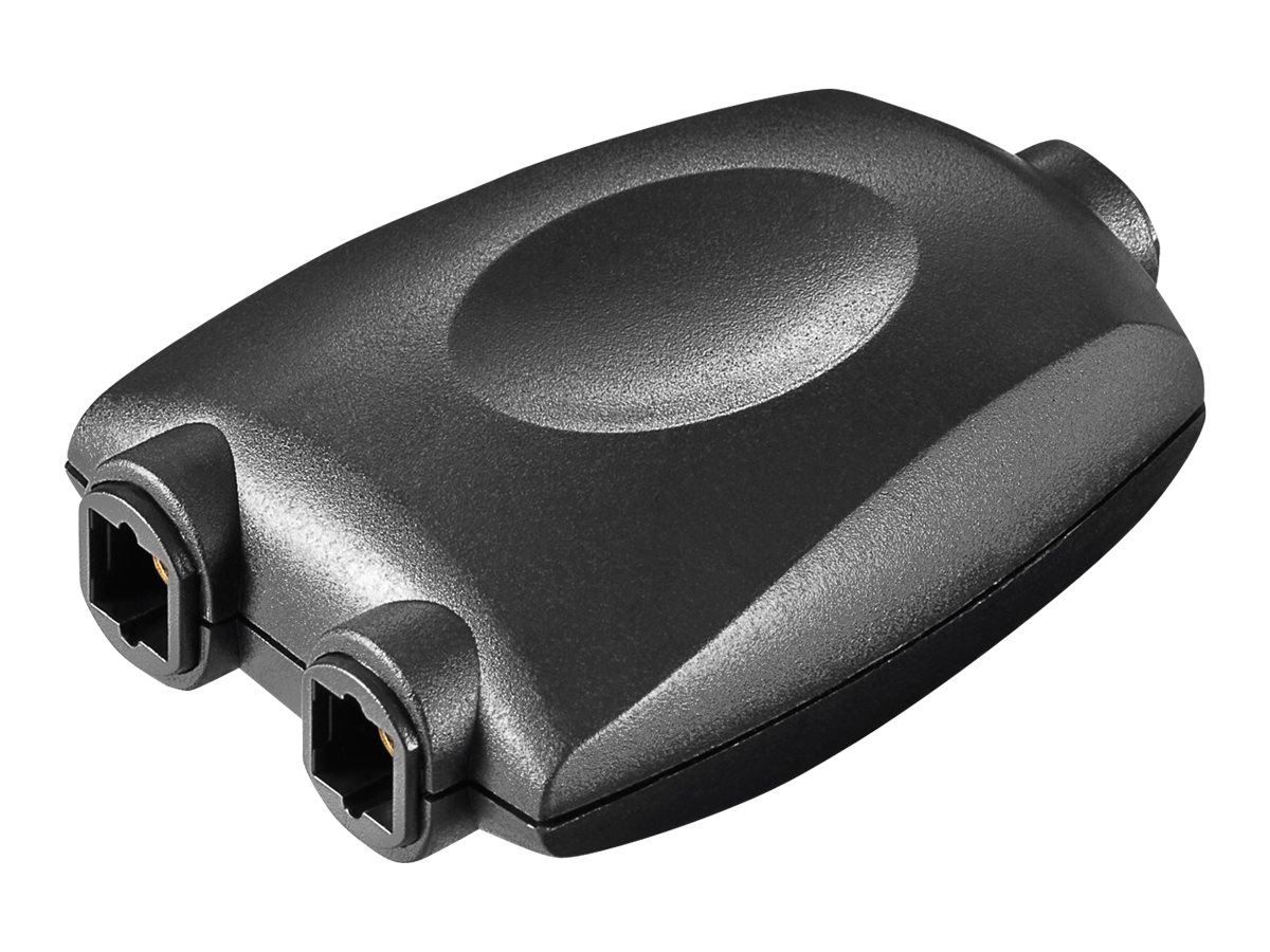goobay Digital audiosplitter (optisk) Sort