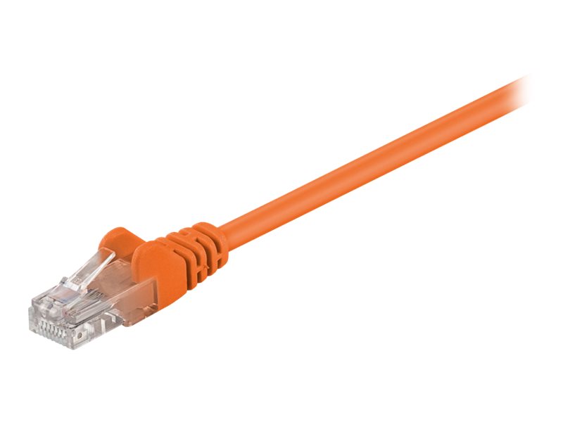 goobay CAT 5e Ikke afskærmet parsnoet (UTP) 7.5m Patchkabel Orange