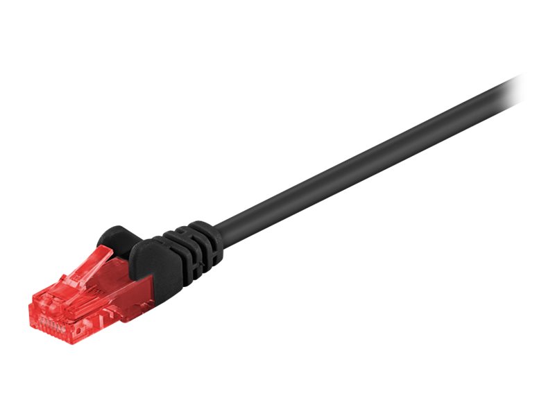 Goobay CAT 6 U/UTP CCA 0,25m Black