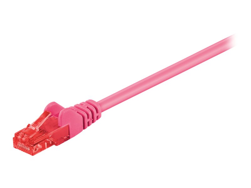 Goobay CAT 6 U/UTP CCA 5m Magenta