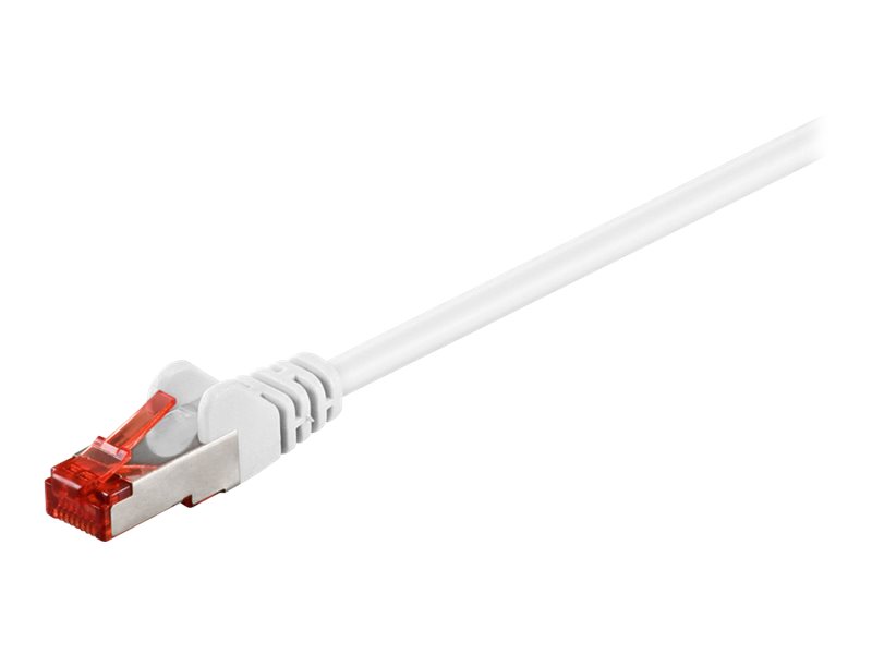 Goobay RJ45 CAT 6 S/FTP S/FTP CCA 10m White