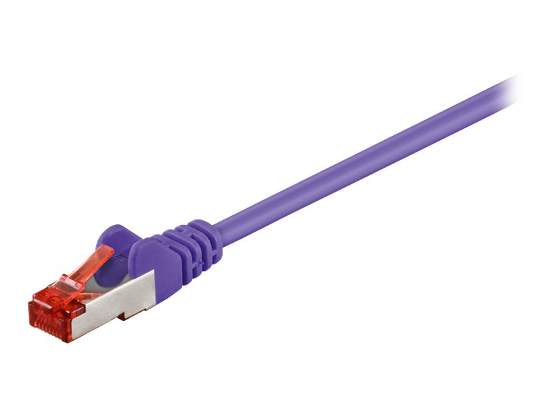 Goobay CAT 6 S/FTP CU 1,5m Violet