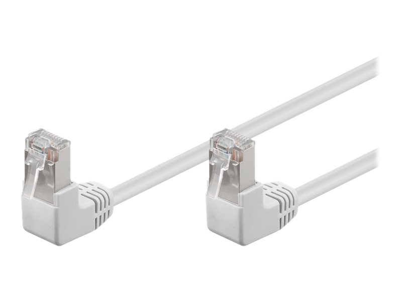 goobay CAT 5e Ikke afskærmet parsnoet (UTP) 25cm Patchkabel Hvid