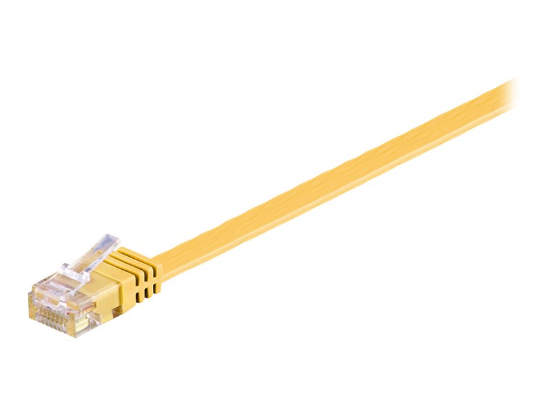goobay CAT 6 Ikke afskærmet parsnoet (UTP) 1m Patchkabel Yellow