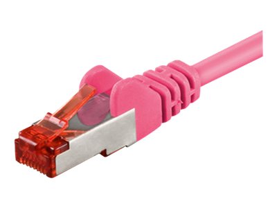 Goobay CAT 6 S/FTP CU 5m Magenta