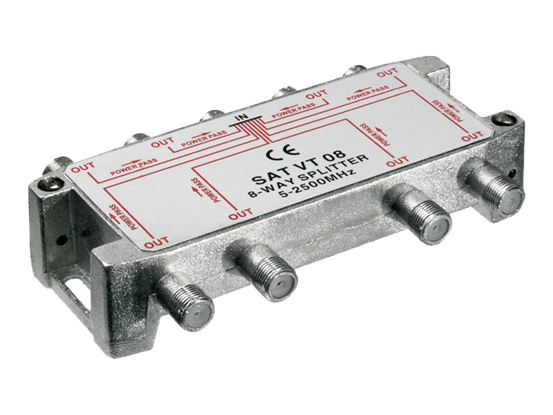 goobay RF splitter Sølv