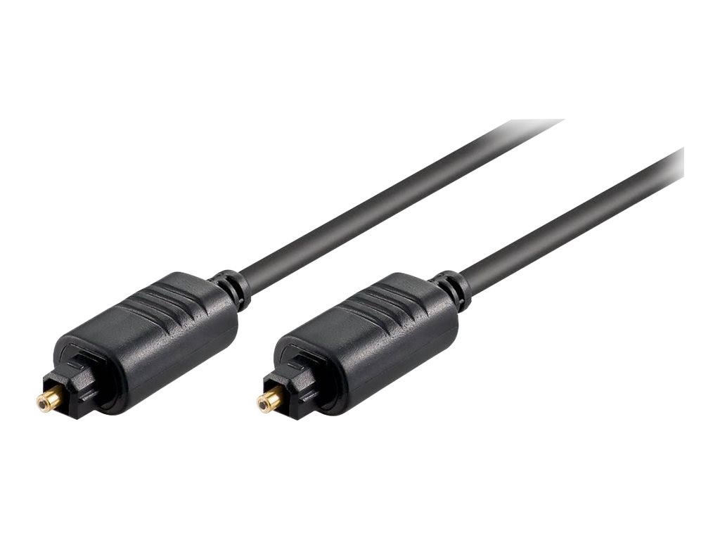 goobay Digital lydkabel (optisk) 10m Sort