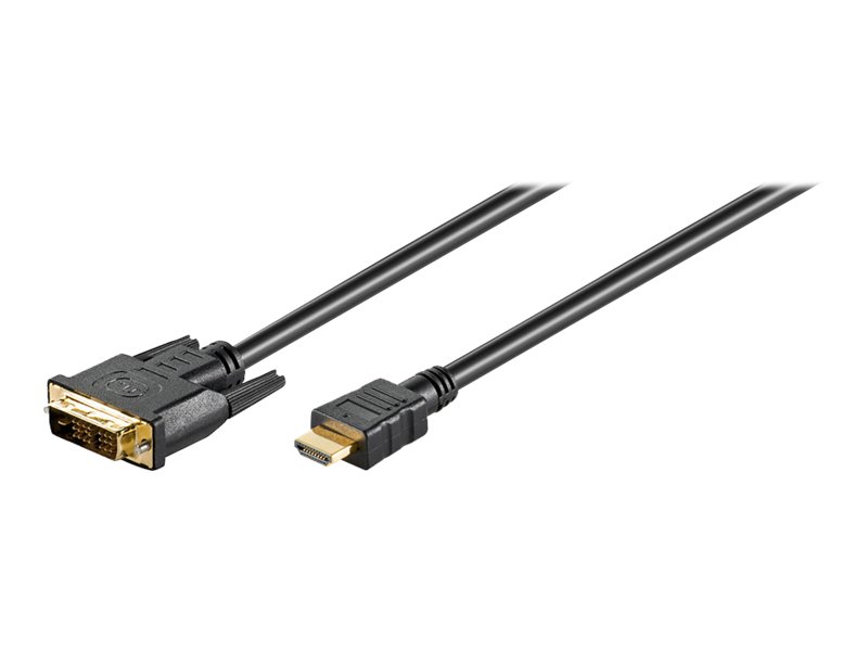 Goobay DVI-D > HDMI 1,5m Black