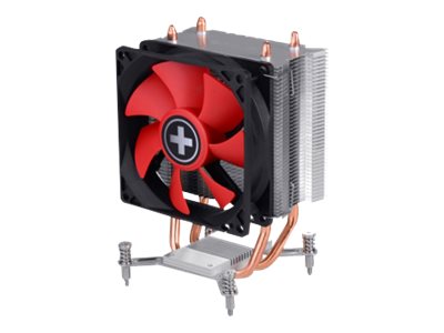 Xilence Performance C Series I402 Processor-køler 1-pack Sort Rød Sølv 92 mm