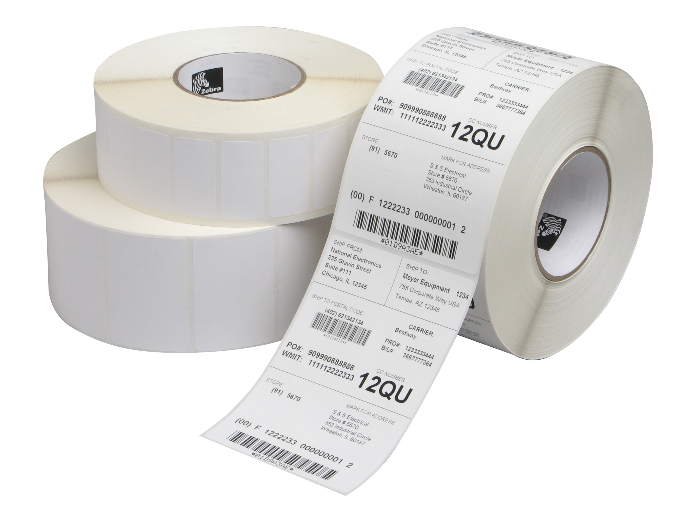Zebra Z-Perform 1000T Papir 101.6 x 127 mm 4608stk. 880026-127