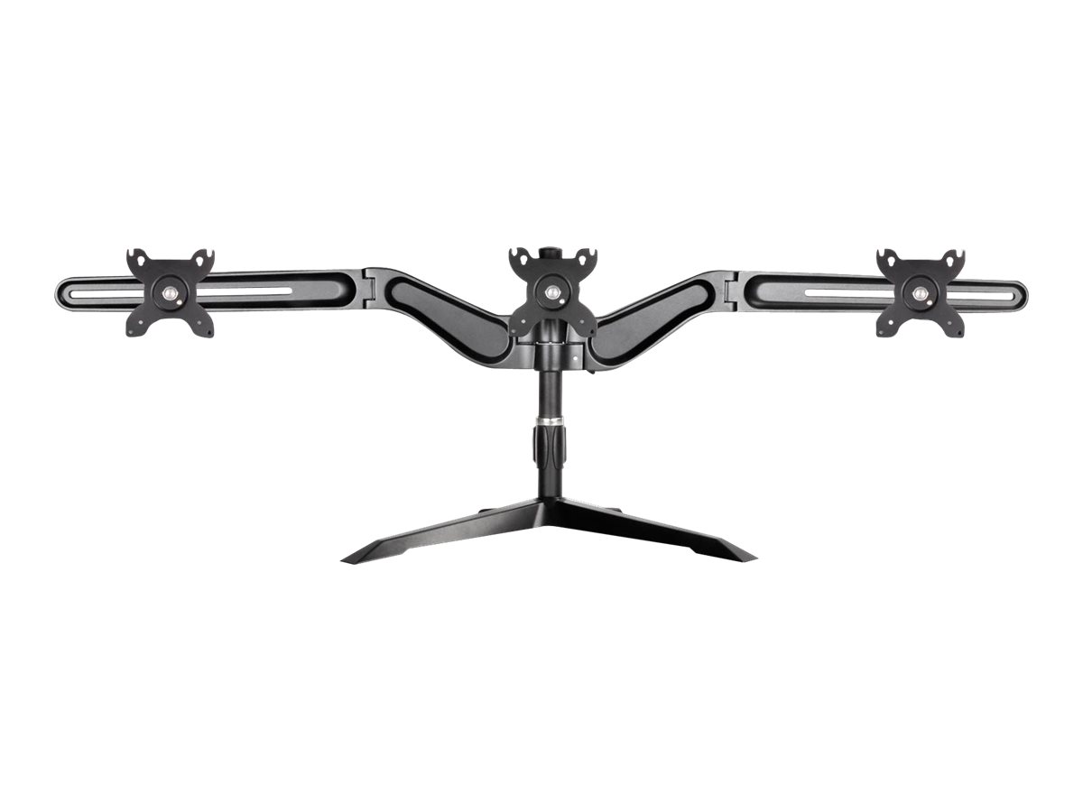 SilverStone ARM Three ARM31BS Stativ 3 LCD skærme Op til 24