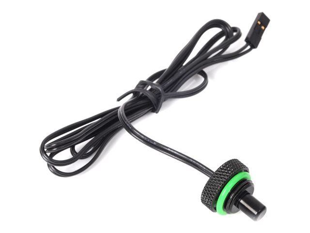Bitspower Flydende kølesystemtemperatursensor 1-pack Sort