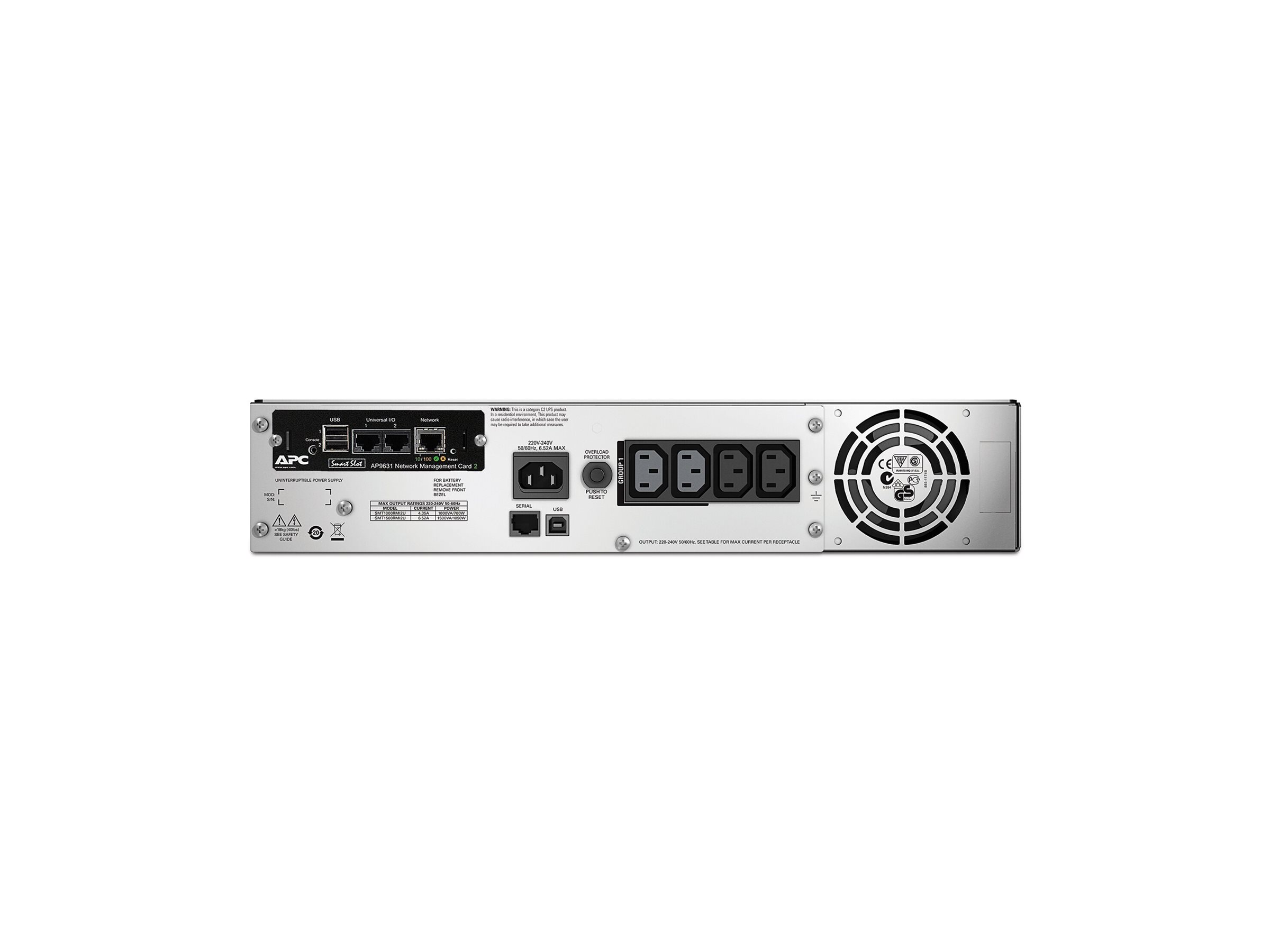 APC Smart-UPS 1500VA LCD RM UPS