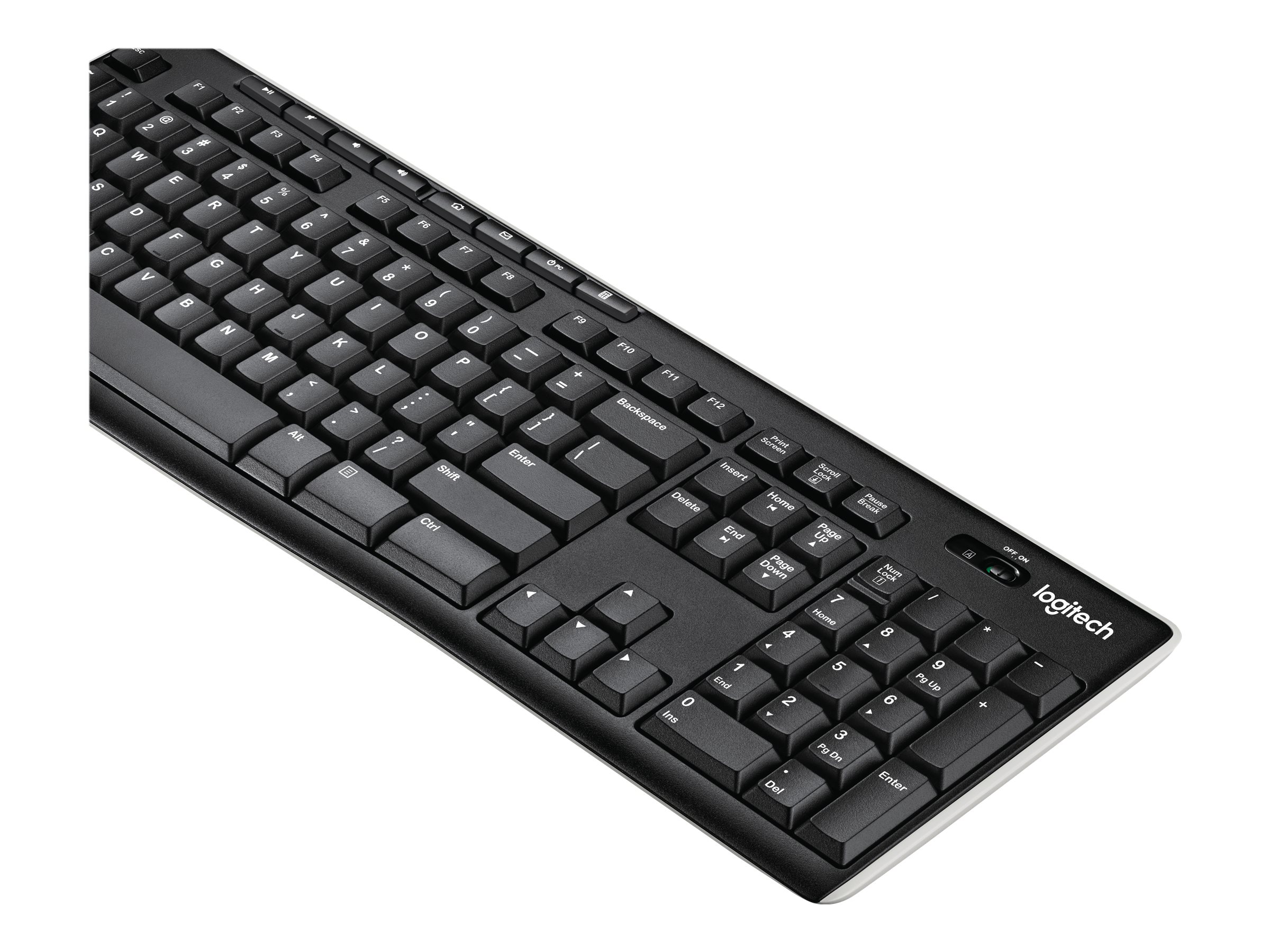 Logitech Wireless Keyboard K270 Tastatur Trådløs Tysk