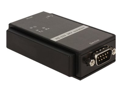 DeLOCK Converter RS-232 > RS-232 3 kV Isolation Serial isolation adapter