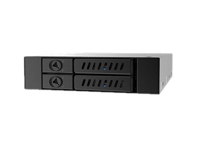 Chieftec Lagrings mobil rack 2.5 Sort
