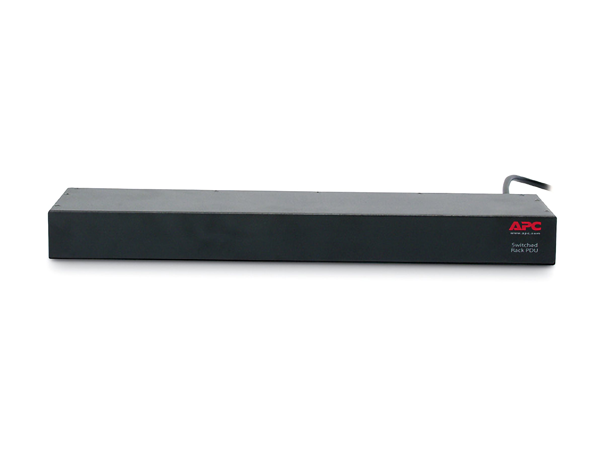 APC Switched Rack PDU Strømfordelingsenhed 8-stik 16A Sort 2.4m