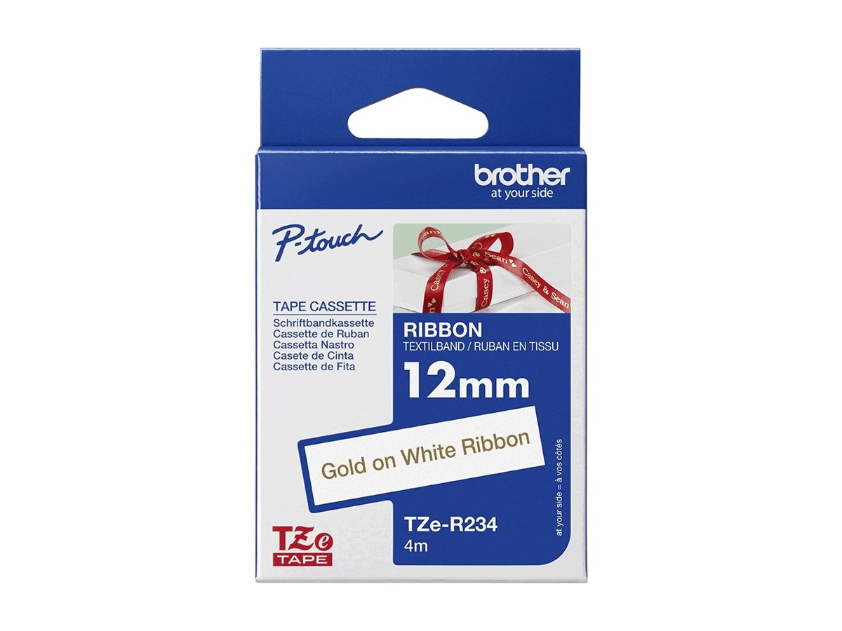 Brother TZe R234 Båndtape (1,2 cm x 4 m) 1kassette(r)