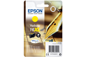 Epson 16XL Gul 450 sider Blæk C13T16344012