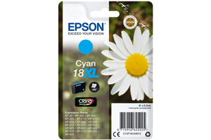 Epson 18XL Cyan 450 sider Blæk C13T18124012