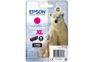Epson 26XL Magenta 700 sider Blæk C13T26334012