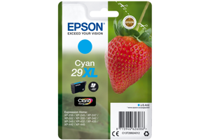 Epson 29XL Cyan 450 sider Blæk C13T29924012