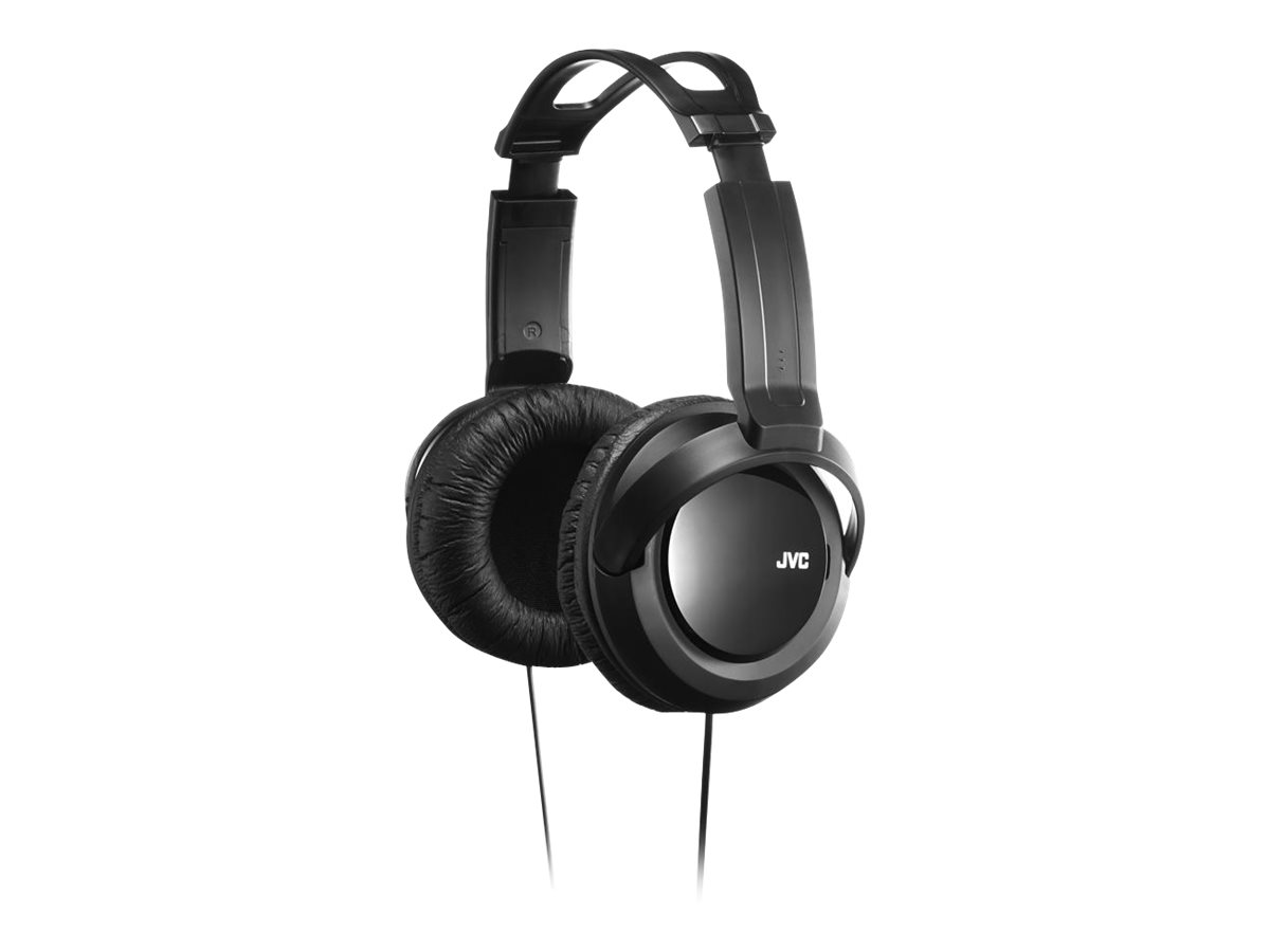 JVC HA RX330-E Kabling Hovedtelefoner Sort