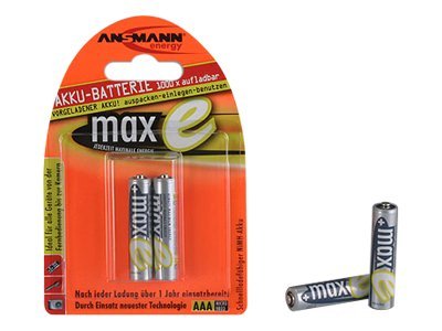 ANSMANN maxE AAA type Batteries for general use (rechargeable) 800mAh 2