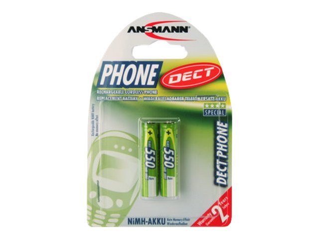 ANSMANN Dect Battery Nickel Hydride 550mAh