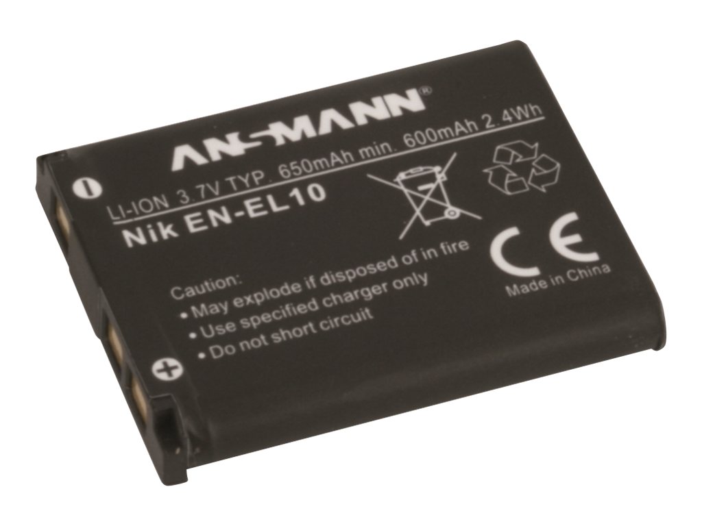 ANSMANN A-Nik EN EL 10 Lithium-Ion Battery 650mAh
