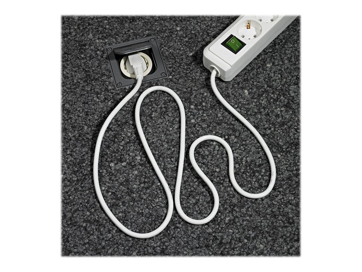 brennenstuhl Eco-Line Stikdåse 3-stik Hvid 1.5m