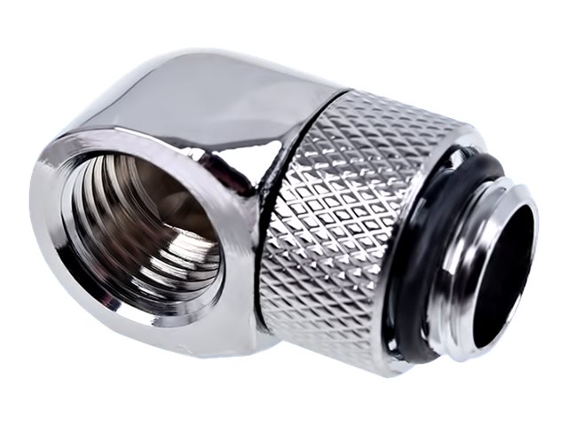 Alphacool Eiszapfen Connector Series L-connector Kølevæske system tilpasning 1-pack Sølv
